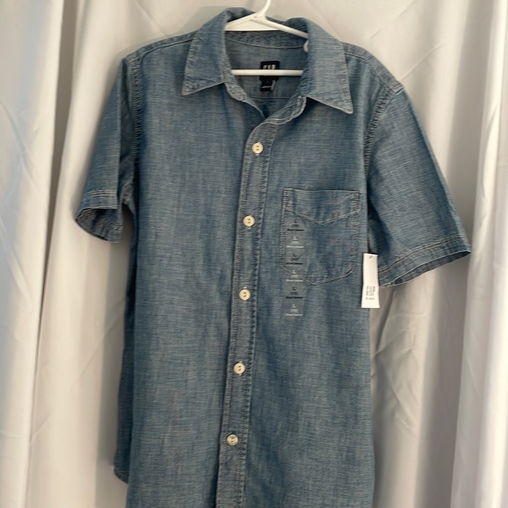 Gap boy kids denim shirt
